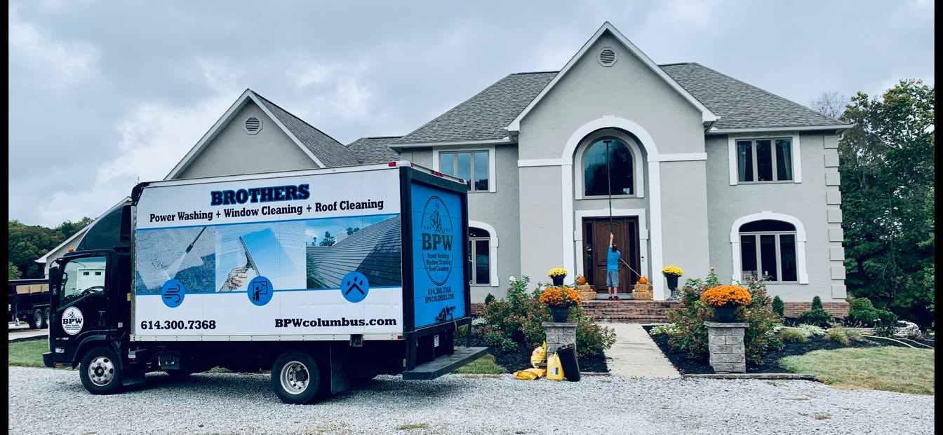 BPW Columbus truck at a customer's home